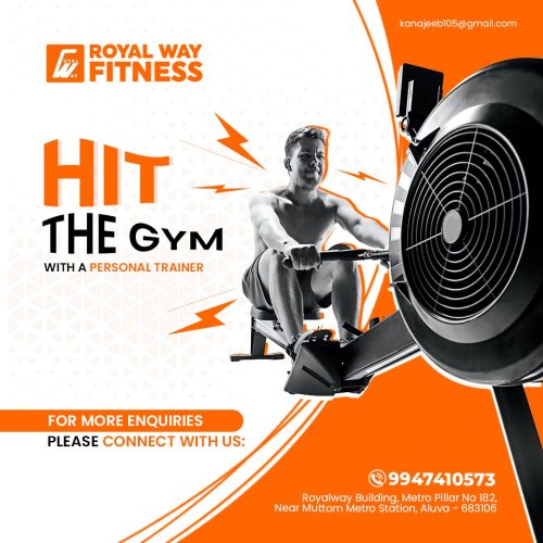 hit the gym royal way fitness & nutrition muttom 54